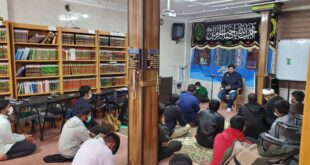 مدرسہ علمیہ ثقلین میں حضرت معصومہ ؑ کی وفات کی مناسبت سے مجلس عزا کا انعقاد